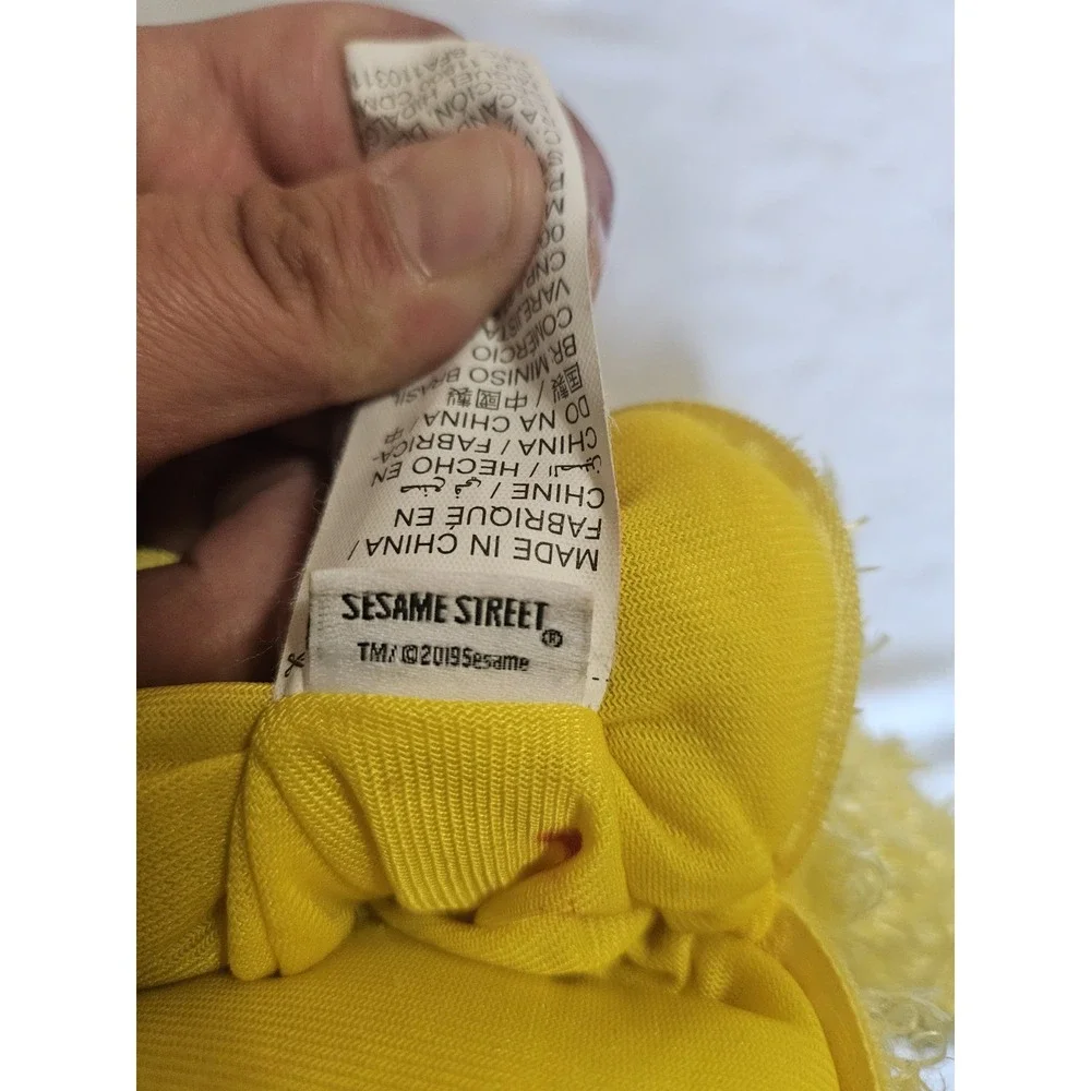 Sesame Street Big Bird Backpack Miniso 2019 Plush Yellow Rare Bag